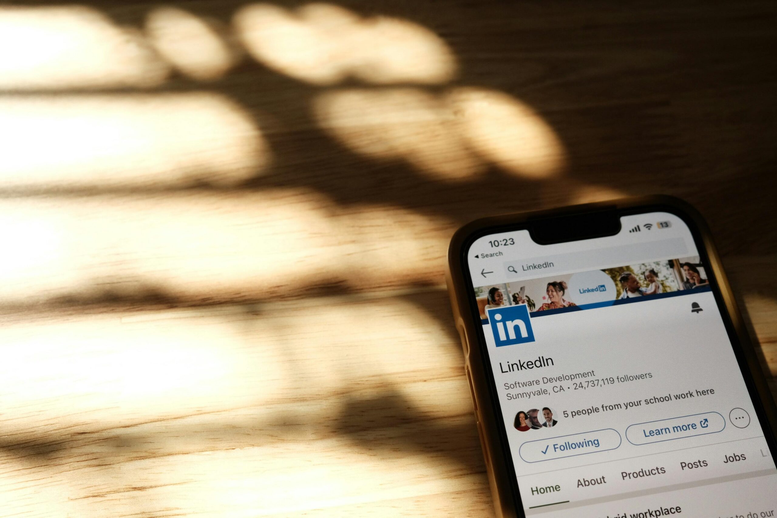 Linkedin billede til portfolio